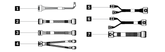 Lenovo ThinkSystem Front BP1 SAS/SATA - Storage Cable Kit - for ThinkSystem SR665 7D2V (2.5"), 7D2W