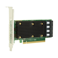 Broadcom HBA 9405W-16i - Memory Controller - 16 Channel - SATA 6Gb/s / SAS 12Gb/s - low profile - PCIe 3.1 x16
