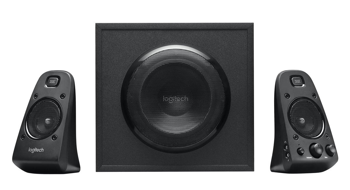 Logitech Z-623 - Speaker System - for PC - 2.1 channel - 200 Watt (Total)