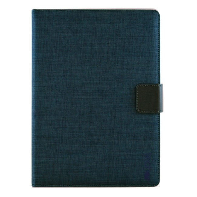 Tech air Universal - Capa flip cover para tablet - poliéster, tecido - azul com textura - 10.1"