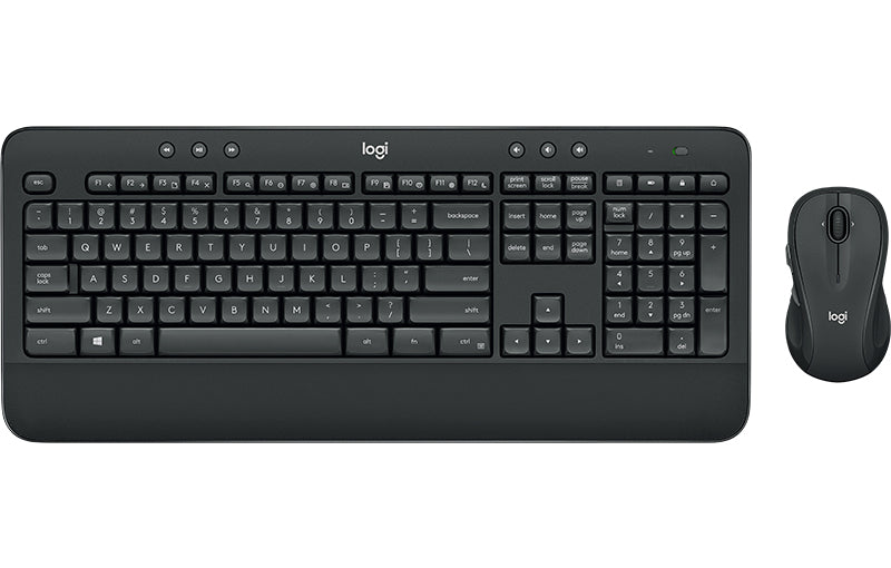 Logitech MK545 Advanced - Keyboard and Mouse Combo - Wireless - 2.4GHz - QWERTY - US International Standard