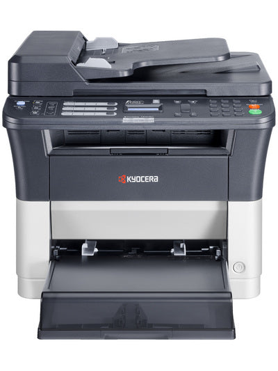 Kyocera FS-1325MFP - Multifunction Printer - B/W - laser - Legal (216 x 356 mm) (original) - A4/Legal (media) - up to 25 ppm (copy) - up to 25 ppm (print) - 250 sheets - 33.6 Kbps - USB 2.0, LAN