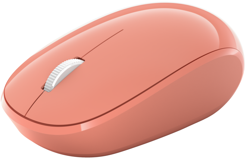 Microsoft Bluetooth Mouse - Rato - óptico - 3 botões - sem fios - Bluetooth 5.0 LE - pêssego