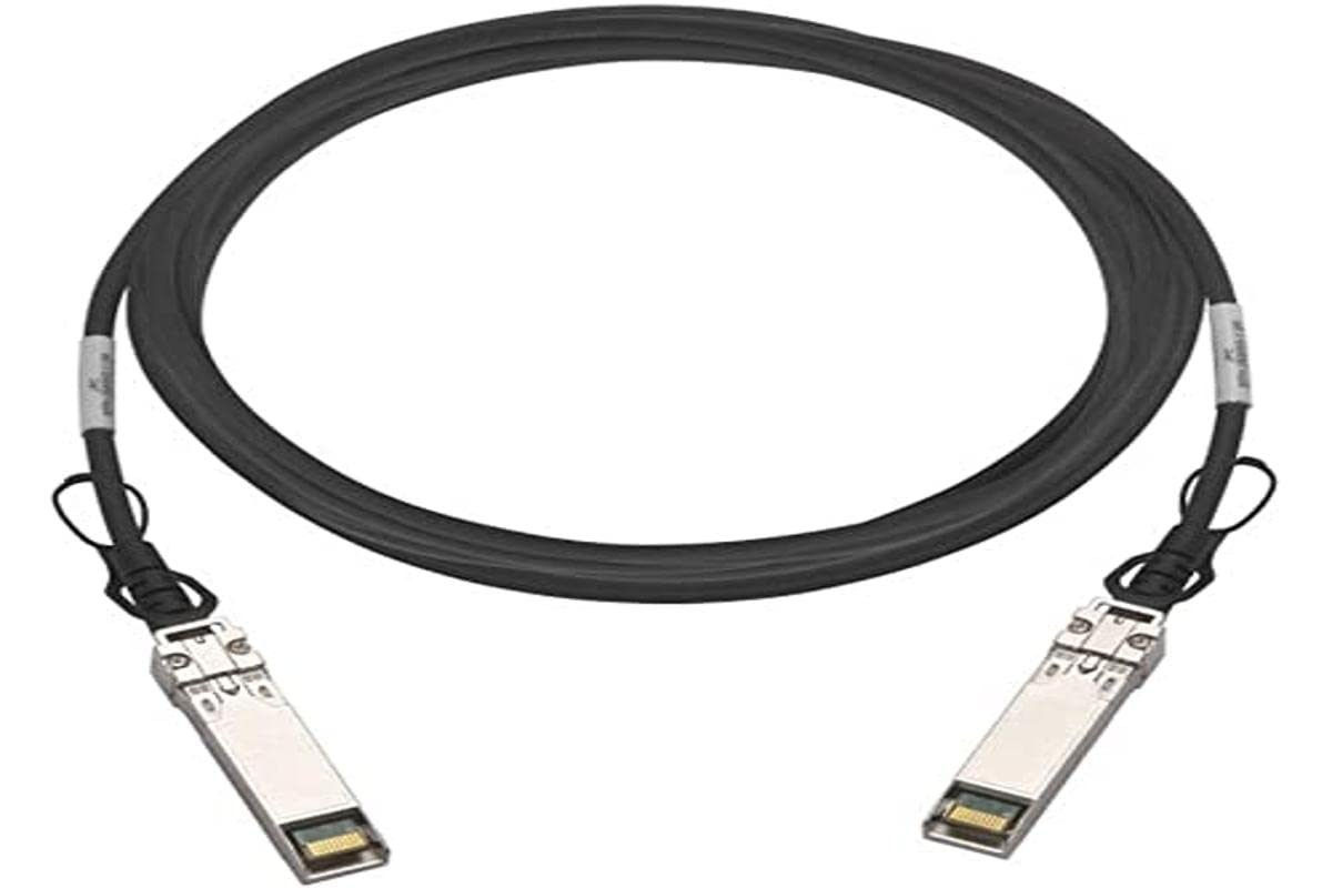 QNAP - Cable de conexión directa 10GBase - SFP+ (M) a SFP+ (M) - 3 m - Doble axial (CAB-DAC30M-SFPP)