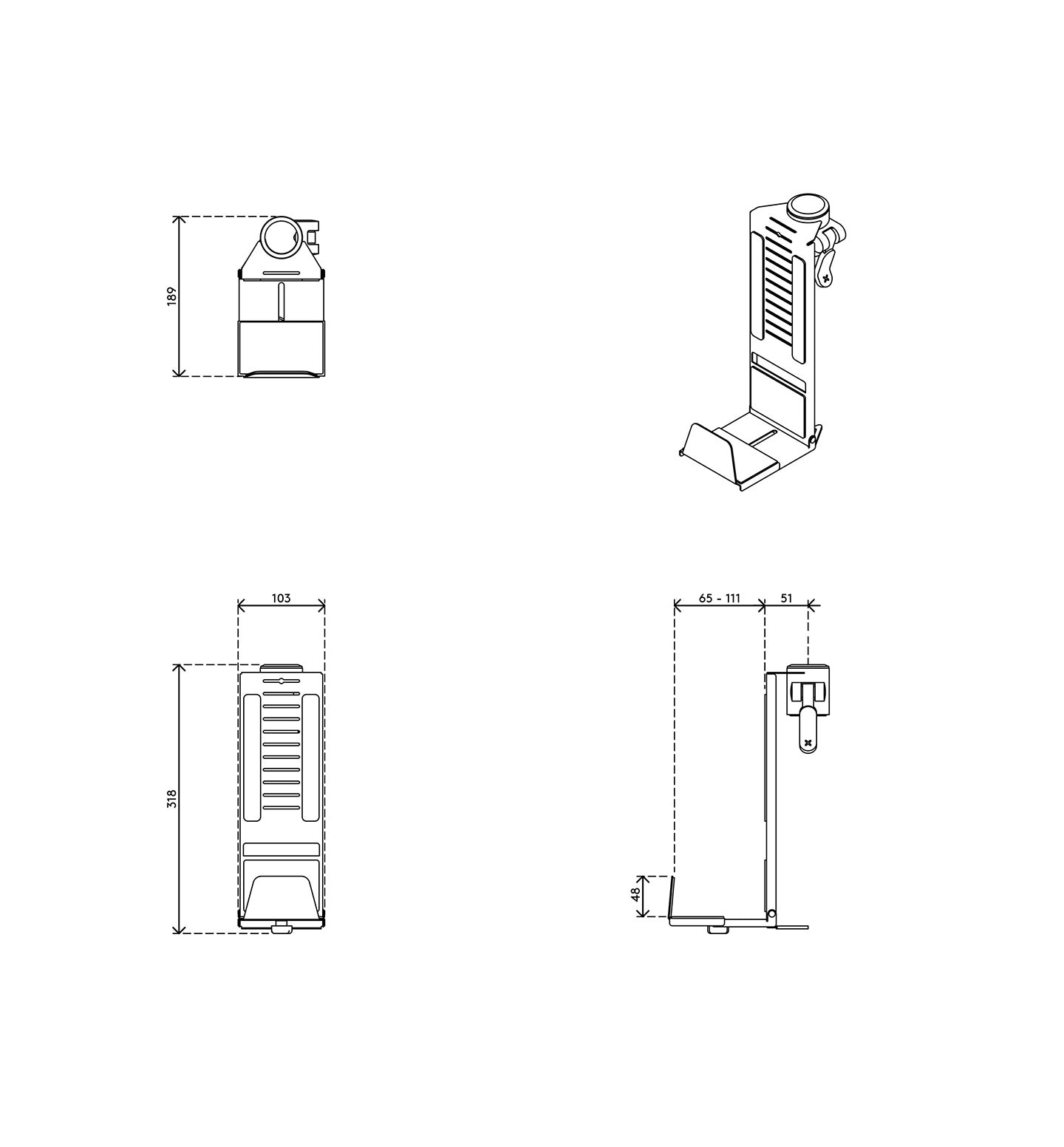 Viewmate SFF holder - option 432