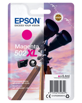 EPSON TINTEIRO MAGENTA 502XL XP5100/ XP5105/WF-2860/2865DWF