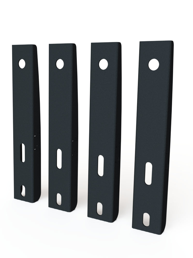 Vogel's PSP 17006 - Mounting Hardware (4 mounting adapters) - for interactive flat panel - screen size: 55", 70" - for Cisco Spark Board 55, Spark Board 70