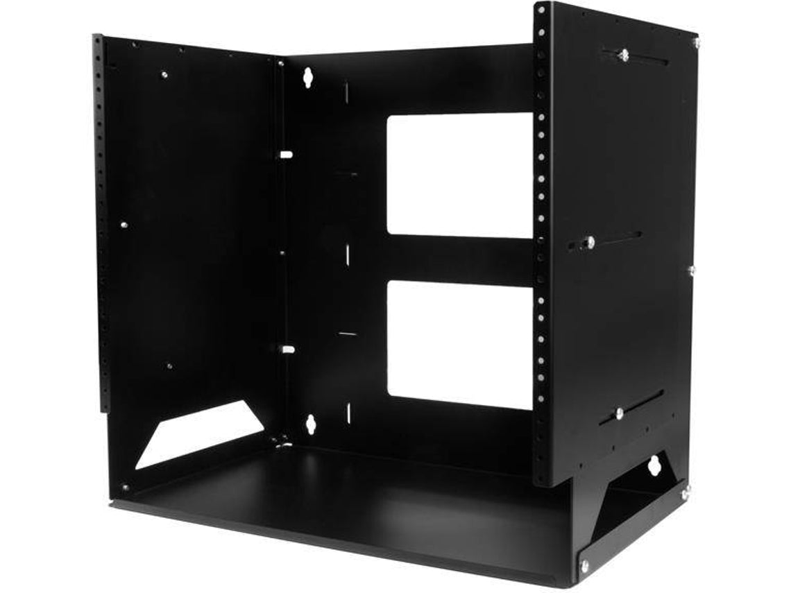 8U WALL RACK WITH SHELF