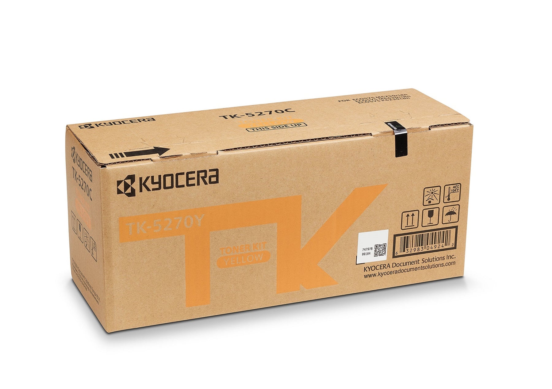 Kyocera TK 5270Y - Amarillo - original - kit de tóner - para ECOSYS M6230, M6630, P6230