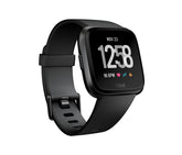 Fitbit Versa - Aluminio negro - Reloj inteligente con correa - Negro - Bluetooth, NFC