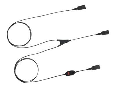 Jabra Supervisor Y-Cord - Separador de auriculares - Desconexión rápida a desconexión rápida