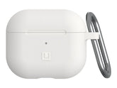 [U] Protective Case for Airpods (3rd Gen, 2021) - Dot Grey - Bolsa for wireless earbuds - silicone - cinza - para Apple AirPods (3ª geração)