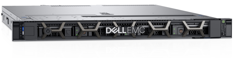 Dell PowerEdge R6515 - Servidor - montable en rack - 1U - 1 carril - 1 x EPYC 7313P / 3 GHz - RAM 32 GB - SAS - bahía(s) de 3,5" hot-swap - SSD 480 GB - G200eR2 - GigE - sin sistema operativo - monitor : ninguno - negro - BTP - con 3 Años de Básico en