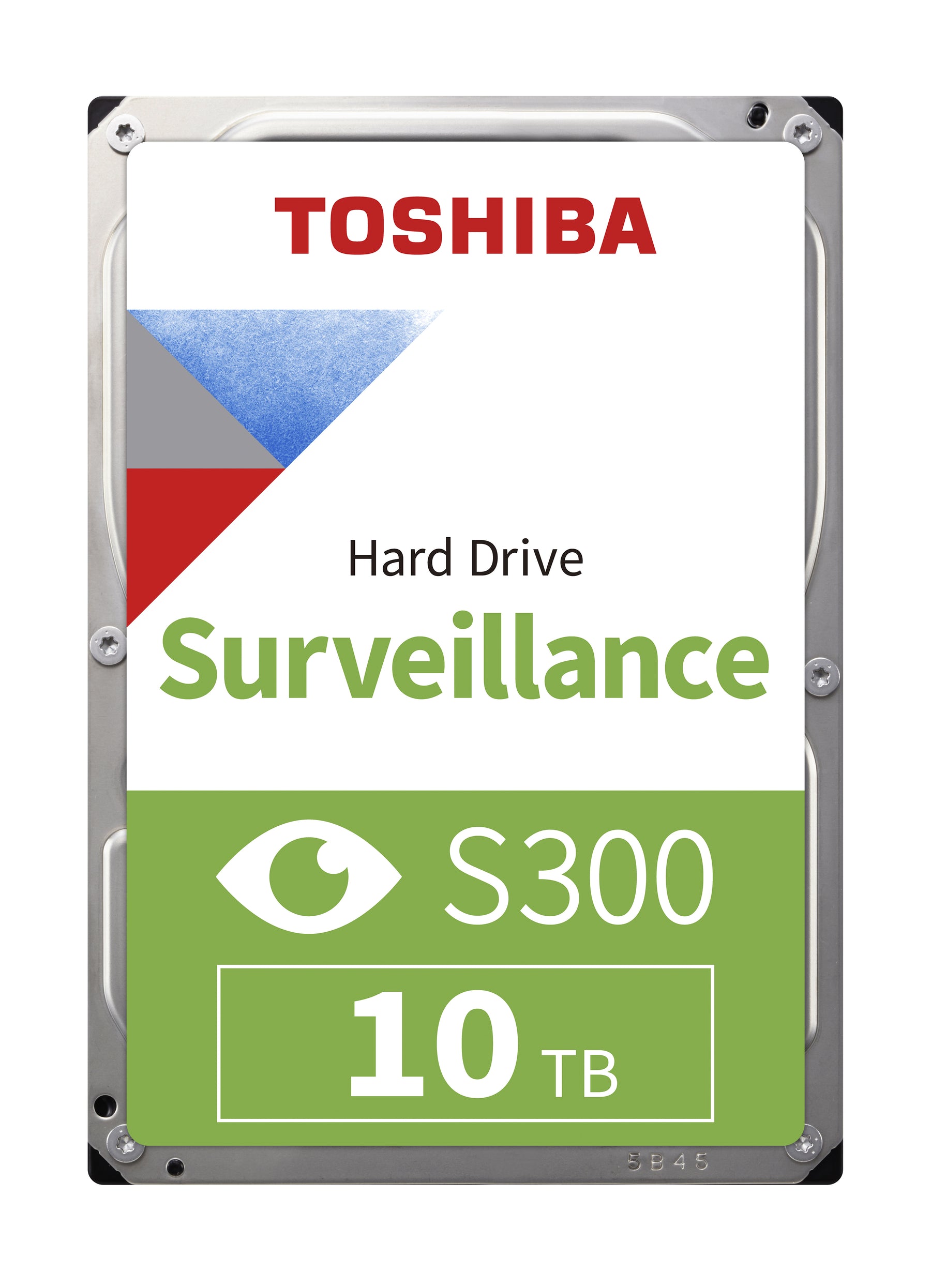 Toshiba S300 Vigilancia - Disco duro - 10 TB - interno - 3.5" - SATA 6Gb/s - 7200 rpm - buffer: 256 MB