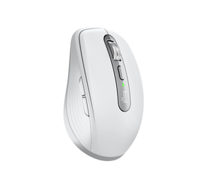 Logitech MX Anywhere 3 for Business - Mouse - Laser - 6 Buttons - Wireless - Bluetooth, 2.4GHz - Logitech Logi Bolt USB Receiver - Pale Gray