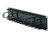 APC - Cable Organizer - Black - 2U - for NetShelter EP, NetShelter ES, NetShelter SX, Netshelter VS, Netshelter VX, NetShelter WX (AR8427A)