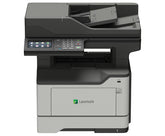 Lexmark MX522adhe - All-in-One Printer - B/W - Laser - 215.9 x 355.6 mm (original) - A4/Legal (media) - up to 44 ppm (copy) - up to 44 ppm (print) - 350 sheets - 33.6 Kbps - USB 2.0, Gigabit LAN, USB 2.0 host