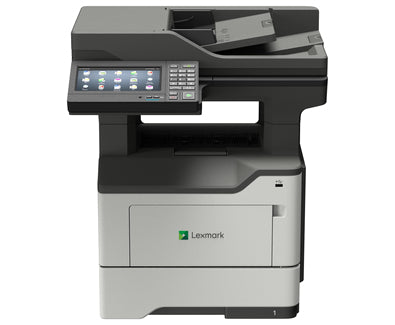 Lexmark MX622adhe - Impressora multi-funções - P/B - laser - 215.9 x 355.6 mm (original) - A4/Legal (media) - até 47 ppm (cópia) - até 47 ppm (impressão) - 650 folhas - 33.6 Kbps - USB 2.0, Gigabit LAN, USB 2.0 host