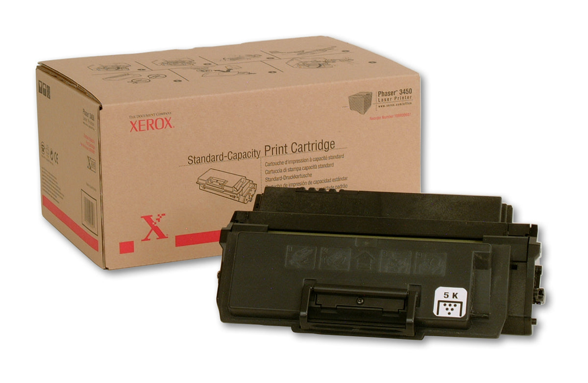 Xerox Phaser 3450 - Black - Original - Toner Cartridge - for Phaser 3450, 3450B, 3450D, 3450DN, 3450VB, 3450VD, 3450VDN