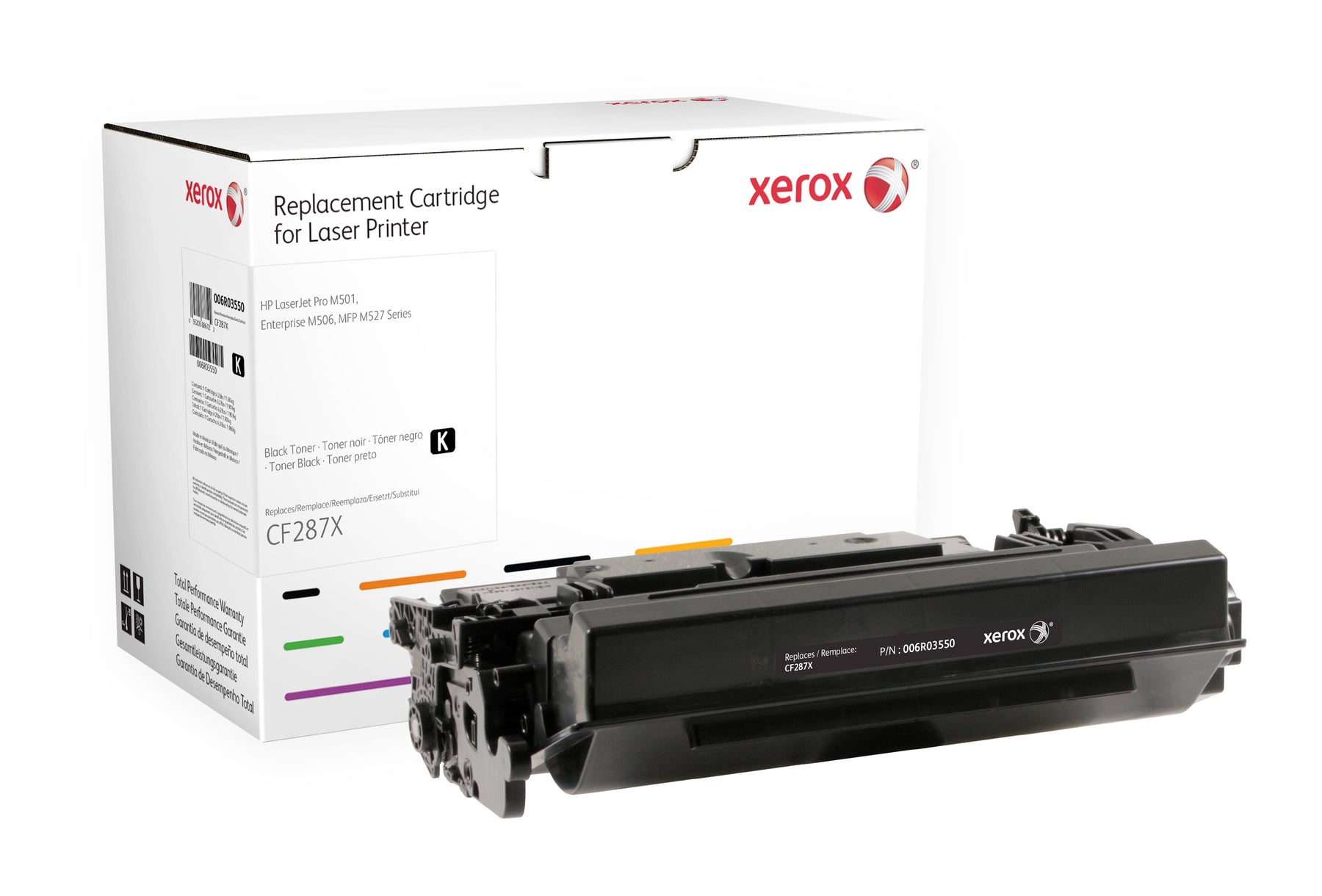 Xerox - Negro - compatible - cartucho de tóner (opción para: HP CF287X) - para HP LaserJet Managed E50045, LaserJet Managed Flow MFP E52545