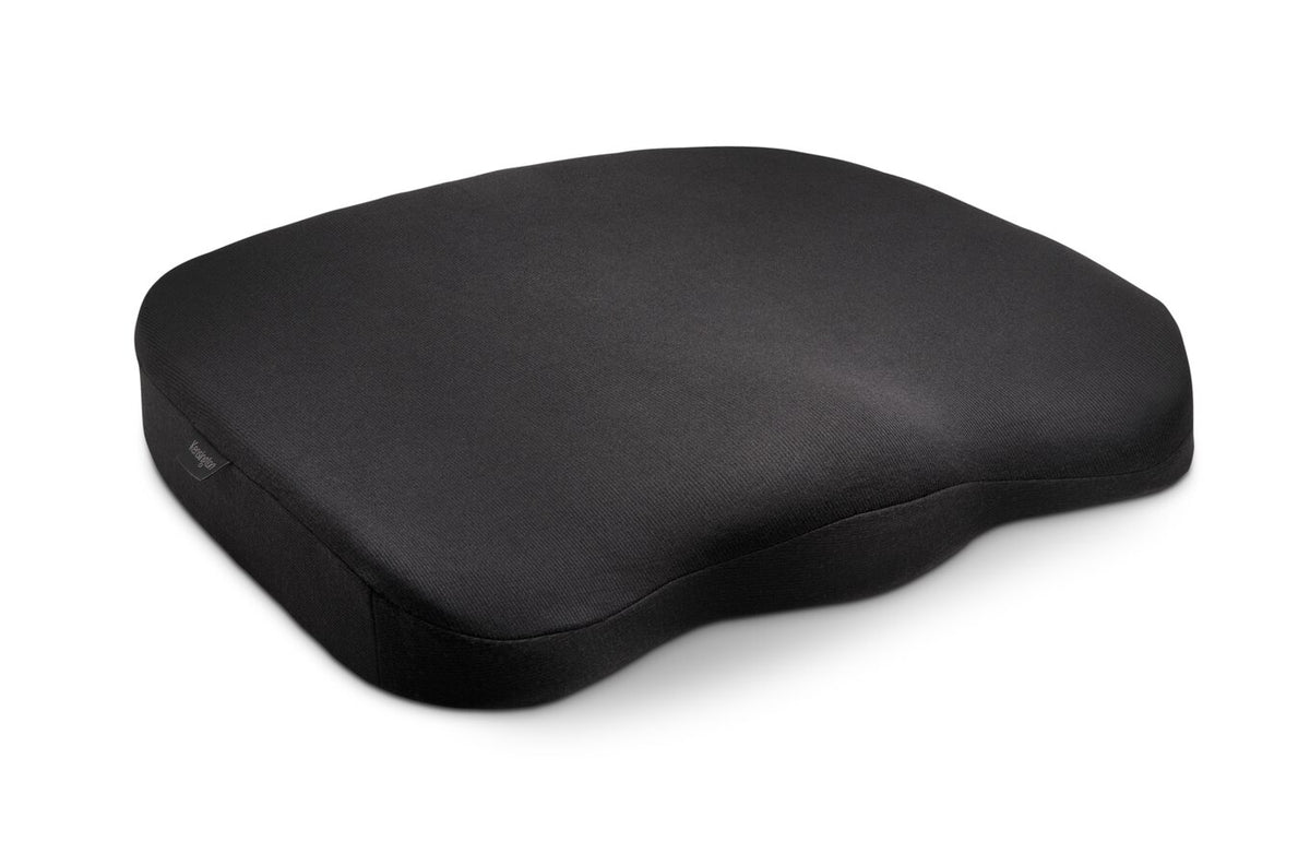 Kensington Ergonomic Memory Foam Seat Cushion - Chair Rest - Black