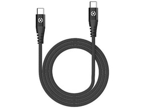 CABLE USB-C USB-C NYLON 60W NEGRO