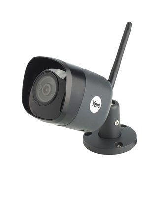 Yale Smart Home CCTV Cámara WiFi - Cámara de vigilancia en red - Resistente a la intemperie - Color (día y noche) - 4 MP - Inalámbrico - Wi-Fi - LAN