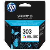 HP 303 - 4 ml - color (cian, magenta, amarillo) - original - cartucho de tinta - para ENVY Photo 62XX, Photo 71XX, Photo 78XX, ENVY Inspire 72XX, 79XX, Tango, Tango X