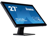 iiyama ProLite T2736MSC-B1 - Monitor LED - 27" - ecrã de toque - 1920 x 1080 Full HD (1080p) @ 60 Hz - A-MVA - 300 cd/m² - 3000:1 - 4 ms - HDMI, VGA, DisplayPort - altifalantes - preto