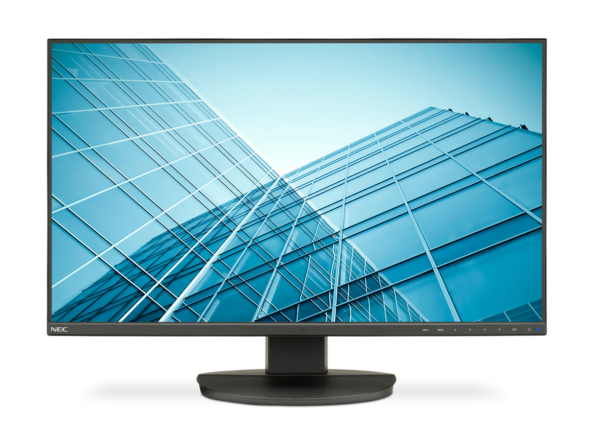 NEC MultiSync EA271F - Comercial - Monitor LED - 27" - 1920 x 1080 Full HD (1080p) @ 60 Hz - AH-IPS - 250 cd/m² - 1000:1 - 6 ms - HDMI, DVI-D, VGA, DisplayPort - altavoces - negro