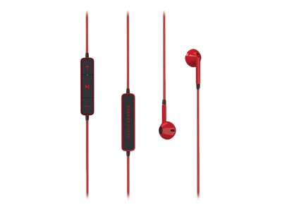 Energy Earphones 1 Bluetooth - Auscultadores intra-aurais com microfonoe - botão de orelha - bluetooth - sem fios - vermelho