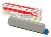 OKI - Amarelo - original - cartucho de toner - para C8600cdtn, 8600dn, 8600n, 8800cdtn, 8800dn, 8800n