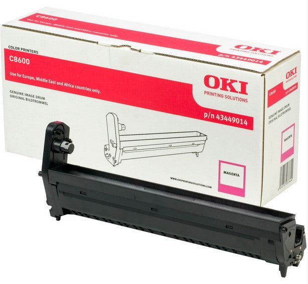 OKI - Magenta - original - batería - para C8600cdtn, 8600dn, 8600n, 8800cdtn, 8800dn, 8800n