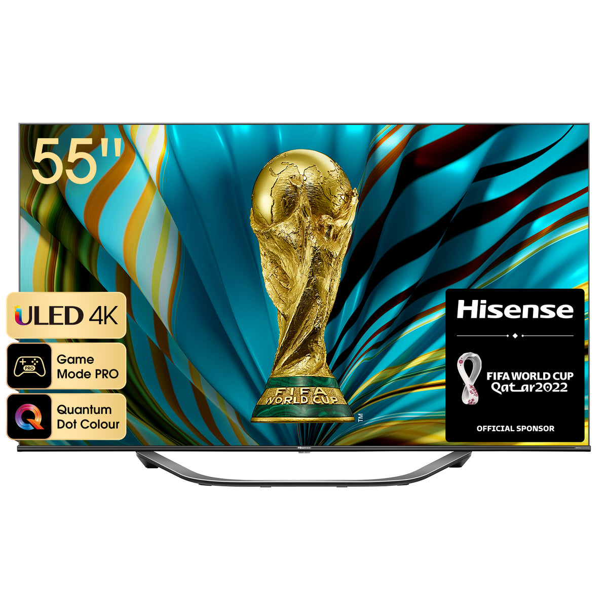 Pack HISENSE 1x SMART TV Hisense 55\" ULED 4K U7HQ con OFERTA Barra de Sonido HISENSE HS214