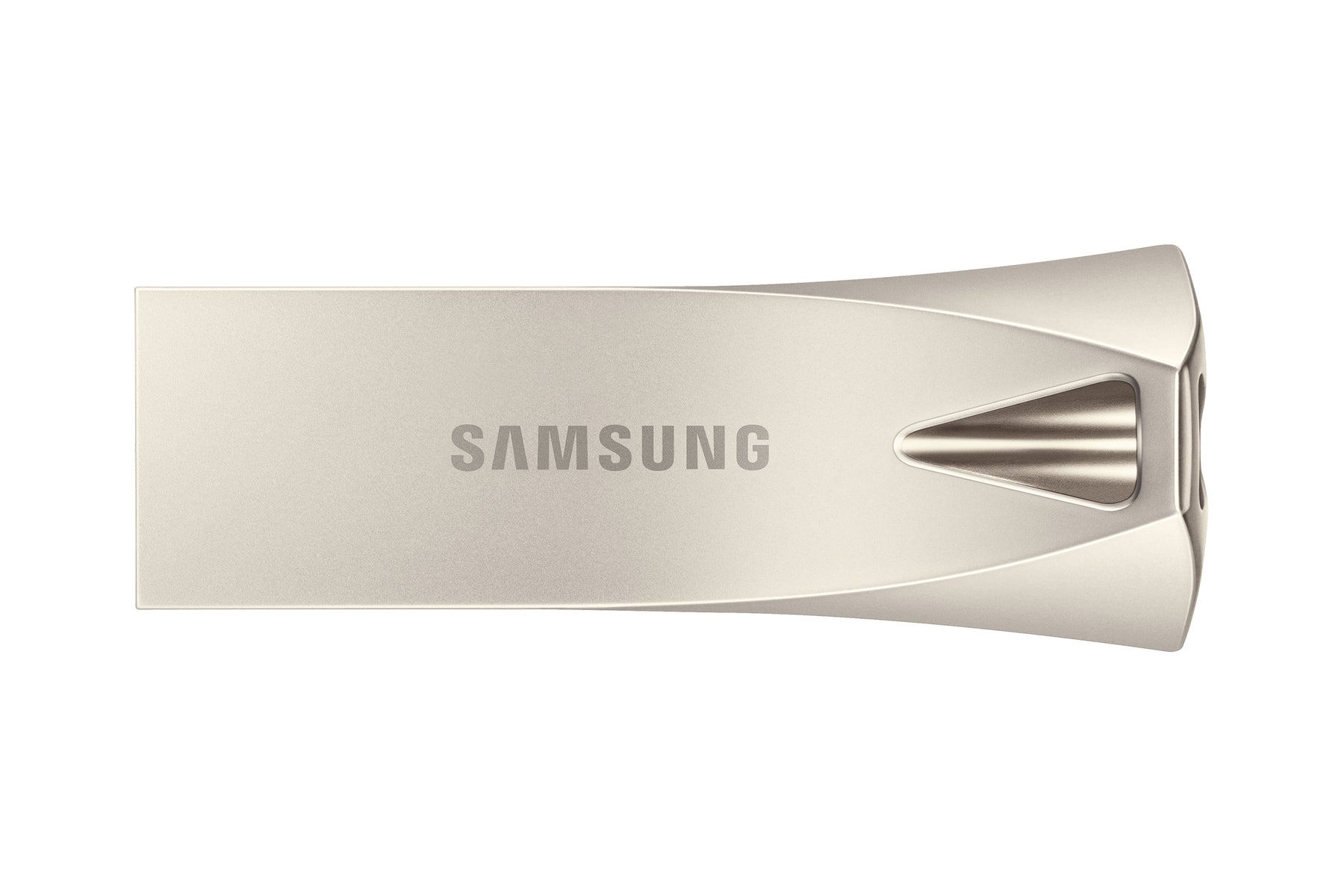 Samsung BAR Plus MUF-128BE3 - Unidad flash USB - 128 GB - USB 3.1 Gen 1 - Plata champán