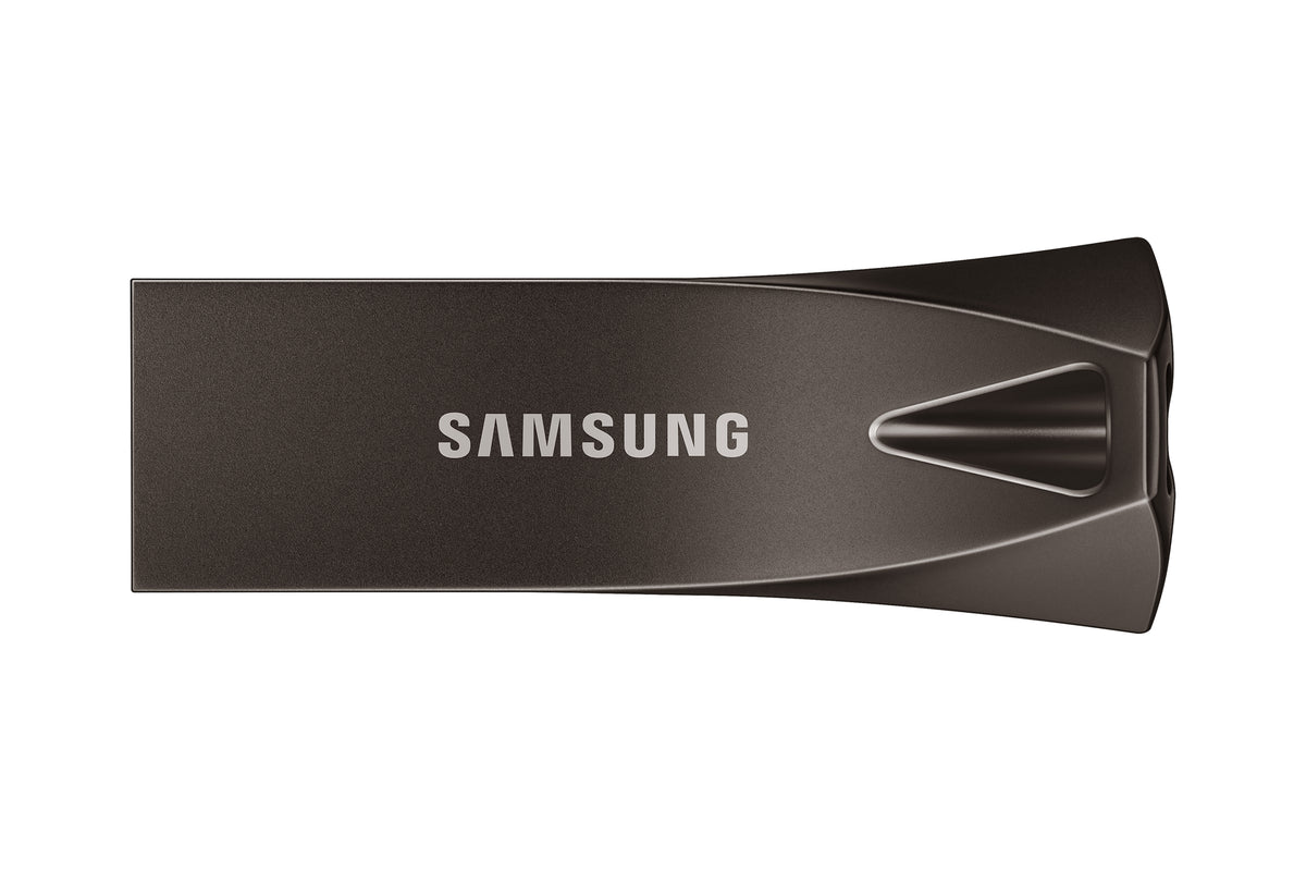 Samsung BAR Plus MUF-128BE4 - USB Flash Drive - 128 GB - USB 3.1 Gen 1 - Titan Gray