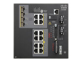 Cisco Industrial Ethernet 4000 Series - Switch - Managed - 8 x 10/100 + 4 x Gigabit SFP combo - DIN rail mountable - DC power (IE-4000-8T4G-E)