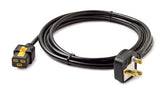 APC - Cable de alimentación - IEC 60320 C19 a BS 1363A (M) - CA 240 V - 13 A - 3 m - enganchado - negro - para P/N: SMT2200I-AR, SMT2200R2I-AR, SMT3000I-AR, SMT3000R2I-AR , SMX3000HVTUS, SRT10RMXLIX806