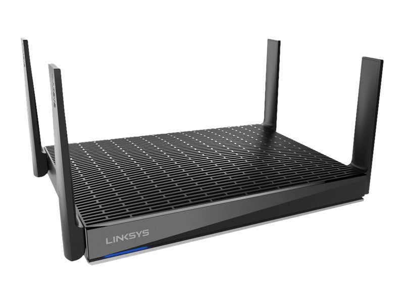 Linksys MAX-STREAM MR9600 - Wireless Router - 4-Port Switch - GigE - 802.11a/b/g/n/ac/ax - Dual Band (MR9600-EU)