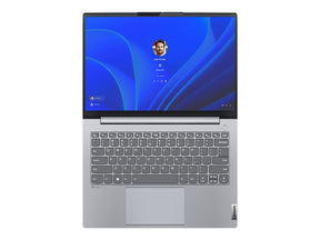 Lenovo ThinkBook 14 G4+ IAP 21CX - Intel Core i7 1260P / 2.1GHz - Win 11 Pro - Iris Xe Graphics - 32GB RAM - 512GB NVMe SSD - 14" IPS 2240 x 1400 (2.2K) - Wi-Fi 6 - Arctic Gray two-tone - kbd: English