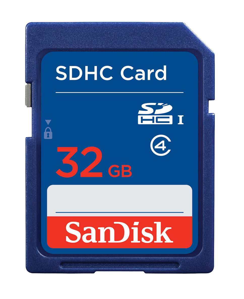 SanDisk Standard - Flash memory card - 32 GB - Class 4 - SDHC