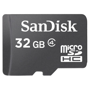 SanDisk - Cartão de memória flash - 32 GB - Class 4 - microSDHC - preto