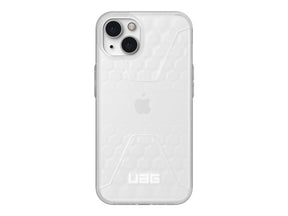 UAG Rugged Case for iPhone 13 5G [6.1-inch] - Civilian Frosted Ice - Tampa posterior para telemóvel - resistente - frosted ice - 6.1" - para Apple iPhone 13