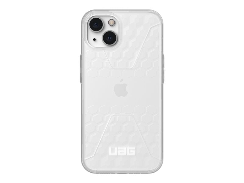 UAG Rugged Case para iPhone 13 5G [6.1 pulgadas] - Civilian Frosted Ice - Cubierta trasera del teléfono - Tough - frosted ice - 6.1" - para Apple iPhone 13