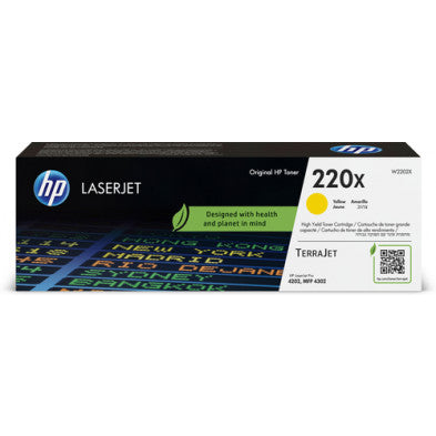 HP 220X YELLOW ORIGINAL SUPL