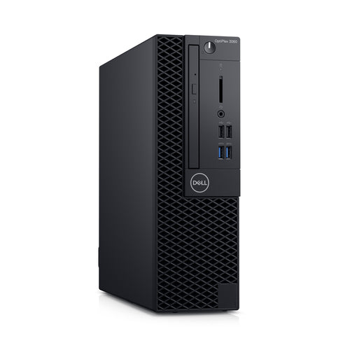 Dell OptiPlex 3060 - SFF - Core i5 8500 / 3 GHz - RAM 8 GB - SSD 256 GB - Gravador DVD - UHD Graphics 630 - GigE - Win 10 Pro 64-bit - monitor: nenhum - preto - BTS