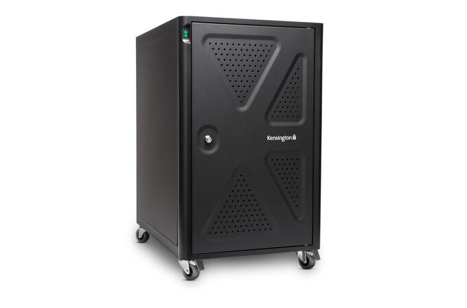 Kensington AC12 Security Charging Cabinet - Cabinet unit - for 12 tablets / laptops - lockable - black
