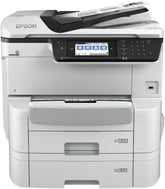 Epson WorkForce Pro WF-C8690DTWF - Impressora multi-funções - a cores - jacto de tinta - A3 (media) - até 22 ppm (cópia) - até 24 ppm (impressão) - 835 folhas - 33.6 Kbps - Gigabit LAN, host USB, NFC, USB 3.0, USB 2.0 host, Wi-Fi(ac)