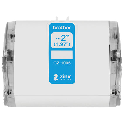 Brother CZ-1005 - Roll (5 cm x 5 m) 1 roll(s) of continuous labels - for Brother VC-500W