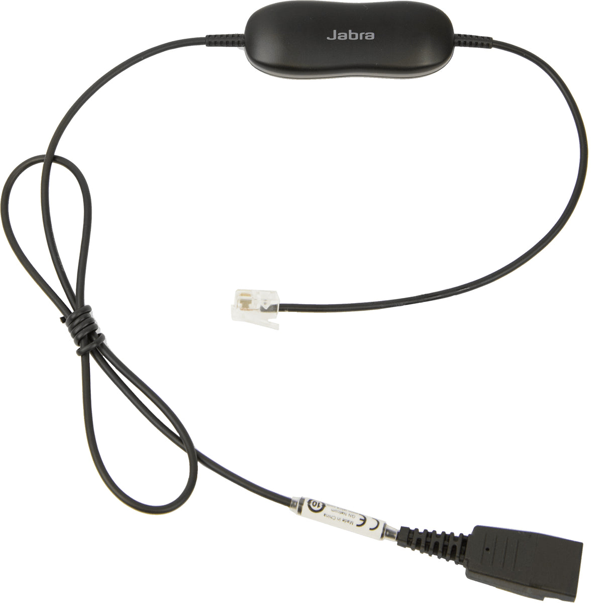 Jabra GN1216 - Headset Cable - Quick Disconnect Jack to RJ-9 Male - 80 cm - for Avaya one-X Deskphone Edition 96XX, Jabra GN 2000, GN2000, BIZ 2400, 2400 3in1, GN2000